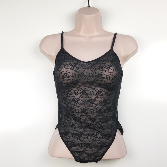 dior sheer bodysuit